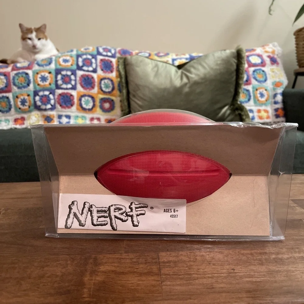 Vtg 2003 Nerf Big Play Michael Vick Football Rare Play calling / Route Panel NEW